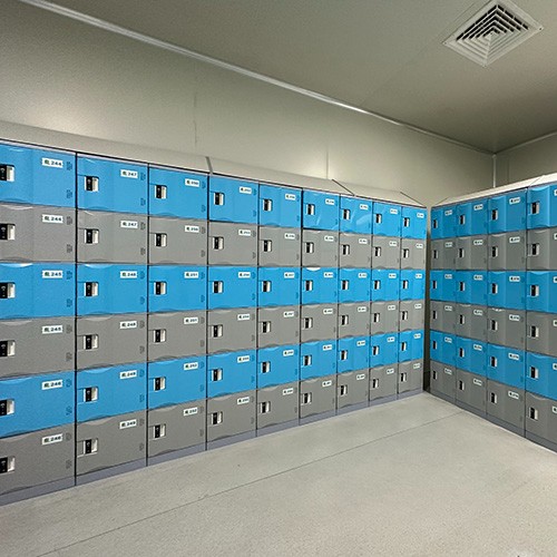 Sloped Top Plastic Locker