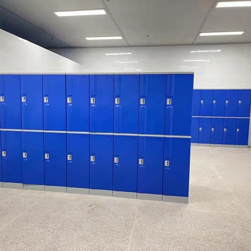 Outdoor waterproof big size 2 tiers gym locker abs plastic