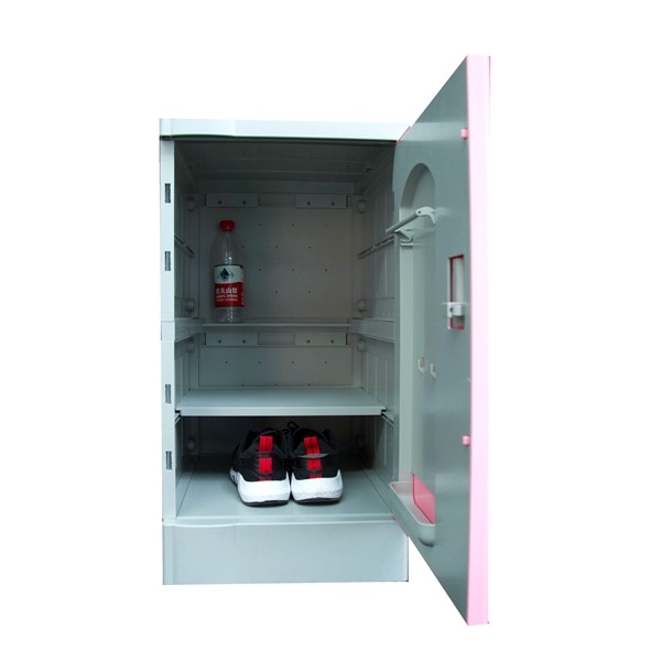 390M Three tiers locker---ABS plastic storage cabinet