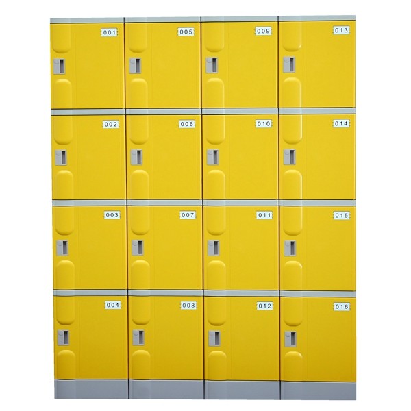 390S Four Doors Tiers Abs outdoor waterproof plastic cabinets locker