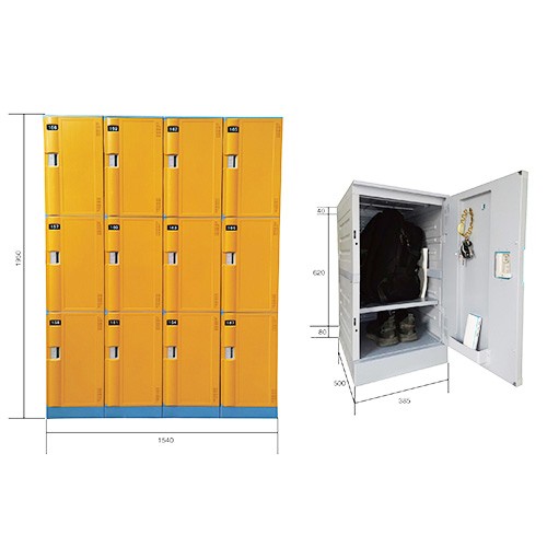 Abs plastic locker S385M