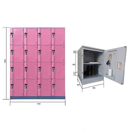 Abs plastic locker S385S