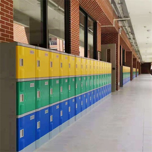 Colorful 3 tiers School students abs plastic small storage lockers